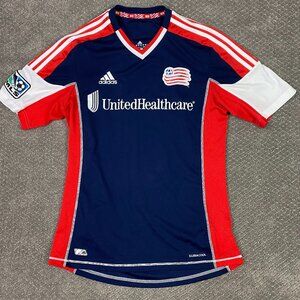 Adidas New England Revolution 2012 2013 Home Jersey Men's Medium